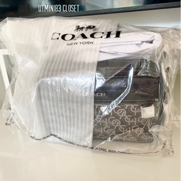 🕶💼NEW💼Coach Men messenger bag/crossbody bag/shoulder bag - Picture 9 of 12